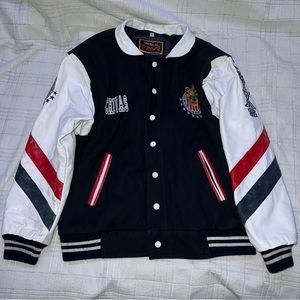 Chivas L Leather ORiginales D'Roan Bomber Jacket Club Deportivo Guadalajara